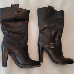 Ralph Lauren Black Boots